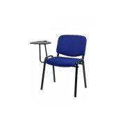 Scaun conferinta cu masuta rabatabila hrc 606, ergonomic, stofa, cadru metalic, 120 kg drm2669