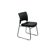 Scaun vizitator hrc 613, ergonomic, cadru metalic, piele ecologica, 120 kg drm1586