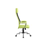 Scaun directorial gn102, mesh, mecanism balans, rotire 360°, inaltime ajustabila, 120 kg, verde drm9503