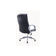 Scaun directorial gn109, textil/piele ecologica, inaltime ajustabila, mecanism balans, 100 kg, gri/negru drm9511