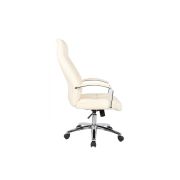 Scaun directorial gn62, piele ecologica, baza cromata, balans, inaltime ajustabila, rotativ, 120 kg drm2580