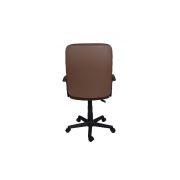 Scaun directorial gn72, piele ecologica, inaltime reglabila, 100 kg, maro drm3543