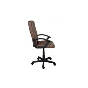 Scaun directorial gn72, piele ecologica, inaltime reglabila, 100 kg, maro drm3543
