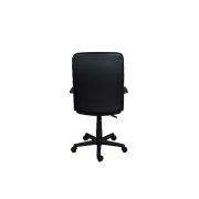 Scaun directorial gn72, piele ecologica, inaltime reglabila, 100 kg, negru drm4270