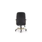 Scaun directorial hm carlos, piele ecologica perforata, roti cauciucate, inaltime ajustabila, mecanism multiblock, 136 kg, negru drm2743