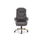 Scaun directorial mh dante, cadru polipropilena, piele ecologica, inaltime ajustabila, mecanism multiblock, roti cauciucate, 136 kg, gri drm2755