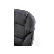 Scaun directorial mh dante, cadru polipropilena, piele ecologica, inaltime ajustabila, mecanism multiblock, roti cauciucate, 136 kg, negru drm2754