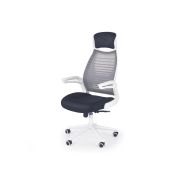 Scaun directorial hm franklin, mesh, ergonomic, inaltime ajustabila, mecanism balansare, mecanism multiblock, cu tetiera, 136 kg, 124x60x65 cm, gri drm2223