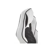 Scaun directorial ergonomic, hm sonic, brate reglabile, mecanism de balans, baza polipropilena, rotire 360 ˚, 100 kg, negru/gri drm4816