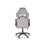 Scaun directorial ergonomic, hm sonic, brate reglabile, mecanism de balans, baza polipropilena, rotire 360 ˚, 100 kg, negru/gri drm4816