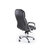 Scaun directorial hm foster, piele naturala, mecanism multiblock, suport lombar, inaltime ajustabila, 120 kg, 125x68x54 cm, negru drm2023
