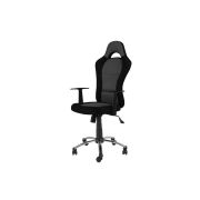 Scaun directorial sl q039, mesh, inaltime ajustabila, mecanism balansare, roti pivotante, 100 kg, negru drm3203
