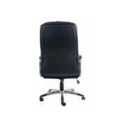 Scaun directorial sl q270, cadru polipropilena, piele ecologica, inaltime ajustabila, mecanism balansare, 100 kg, negru drm9011