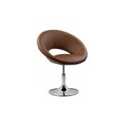 Scaun living de relaxare rel 218, rotire 360 ˚, piele ecologica, inaltime ajustabila, 100 kg drm1609
