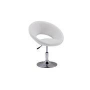 Scaun living de relaxare rel 218, rotire 360 ˚, piele ecologica, inaltime ajustabila, 100 kg drm1609