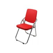 Scaun pliant metalic hrc 609, piele ecologica, fix, 110 kg drm1584