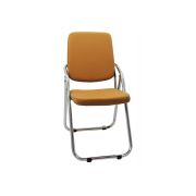 Scaun pliant metalic hrc 609, piele ecologica, fix, 110 kg drm1584