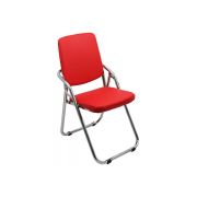 Scaun pliant metalic hrc 609, piele ecologica, fix, 110 kg drm1584