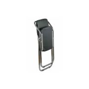 Scaun pliant metalic hrc 609, piele ecologica, fix, 110 kg drm1584