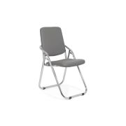 Scaun pliant metalic hrc 609, piele ecologica, fix, 110 kg drm1584