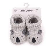 Botosei gri crosetati - ratonel (marime disponibila: 0-3 luni) mdbmx3126-12.0-3 luni