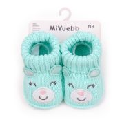 Botosei vernil crosetati - teddy (marime disponibila: 0-3 luni) mdbmx3126-2.0-3 luni