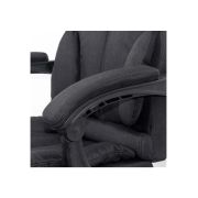 Scaun directorial off 415f, perne duble, stofa, mecanism de balans, suport extensibil picioare, baza metalica, 120 kg drm10065