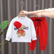 Trening pentru baietei - red teddy (marime disponibila: 6-9 luni (marimea 19 incaltaminte)) md552-2-de3.6-9 luni (marimea 19 incaltaminte)