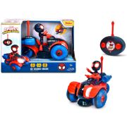 Masina jada toys rc miles morales techno-racer 1:24 17 cm cu telecomanda hubs203223001