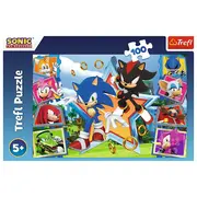 PUZZLE TREFL 100 SONIC MINUNATA LUME A LUI SONIC VIV16465