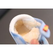 Pantofi imblaniti in carouri bleu - Teddy MBBY2329-2-s1