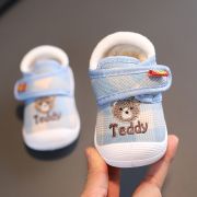 Pantofi imblaniti in carouri bleu - Teddy MBBY2329-2-s1