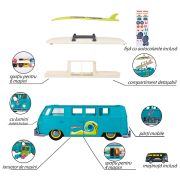 Set majorette vw the originals t1 carry case cu 2 vehicule hubs212055010