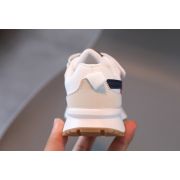 Adidasi albi cu insertii rosii si bleumarine - any (marime disponibila: marimea 22) mbmm227-1-p31.marimea 22
