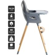 Babygo - scaun de masa transformabil scandi grey bbbbgo-5451