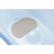Cadita, Cu doua parti antiderapante, Cu dop, Conform cu standardul european de securitate EN 17072:2018, FreeON, 81x41x24 cm, Blue BYN49225