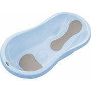 Cadita, Cu doua parti antiderapante, Cu dop, Conform cu standardul european de securitate EN 17072:2018, FreeON, 81x41x24 cm, Blue BYN49225