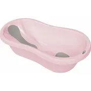 Cadita, Cu doua parti antiderapante, Cu dop, Conform cu standardul european de securitate EN 17072:2018, FreeON, 81x41x24 cm, Pink BYN49218