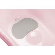 Cadita, Cu doua parti antiderapante, Cu dop, Conform cu standardul european de securitate EN 17072:2018, FreeON, 81x41x24 cm, Pink BYN49218