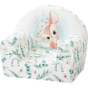 Fotoliu din burete pentru copii Green Magic, Bubaba, 9 luni - 5 ani, Cu Husa detasabila BYN80227