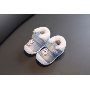 Pantofi imblaniti bleu - Fashion bunny MDXHM2353-1-s1