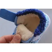 Pantofi imblaniti bleu - Smiley AMHYW13-1-p31