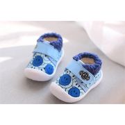 Pantofi imblaniti bleu - Smiley AMHYW13-1-p31