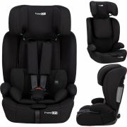 Scaun auto pentru copii, Uran, I-Size, 76 - 150 cm/ 1 - 12 ani, Cu tetiera reglabila in 14 pozitii, Conform cu standardul european de securitate ECE R129, FreeON, Black BYN49102