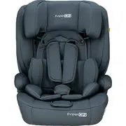 Scaun auto pentru copii, Uran, I-Size, 76 - 150 cm/ 1 - 12 ani, Cu tetiera reglabila in 14 pozitii, Conform cu standardul european de securitate ECE R129, FreeON, Dark Grey BYN49119