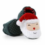 Botosei verzi plusati - mos craciun (marime disponibila: 9-12 luni (marimea 20 incaltaminte)) mdm2047-2-cd.9-12 luni (marimea 20 incaltaminte)