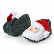 Botosei verzi plusati - mos craciun (marime disponibila: 9-12 luni (marimea 20 incaltaminte)) mdm2047-2-cd.9-12 luni (marimea 20 incaltaminte)