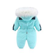 Combinezon bleu din fas impermeabil pentru copii (marime disponibila: 9-12 luni (marimea 20 incaltaminte)) mb915-1-cd.9-12 luni (marimea 20 incaltaminte)