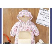 Combinezon roz pentru fetite - Ice cream MD760-3