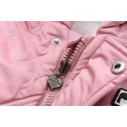 Combinezon roz pudra din fas - Teddy bear MD917-2-ca